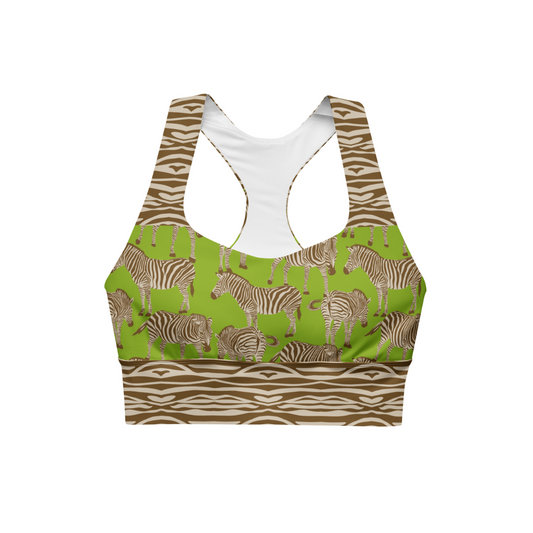 GREEN ZEBRA Sports Bra | WILDwear