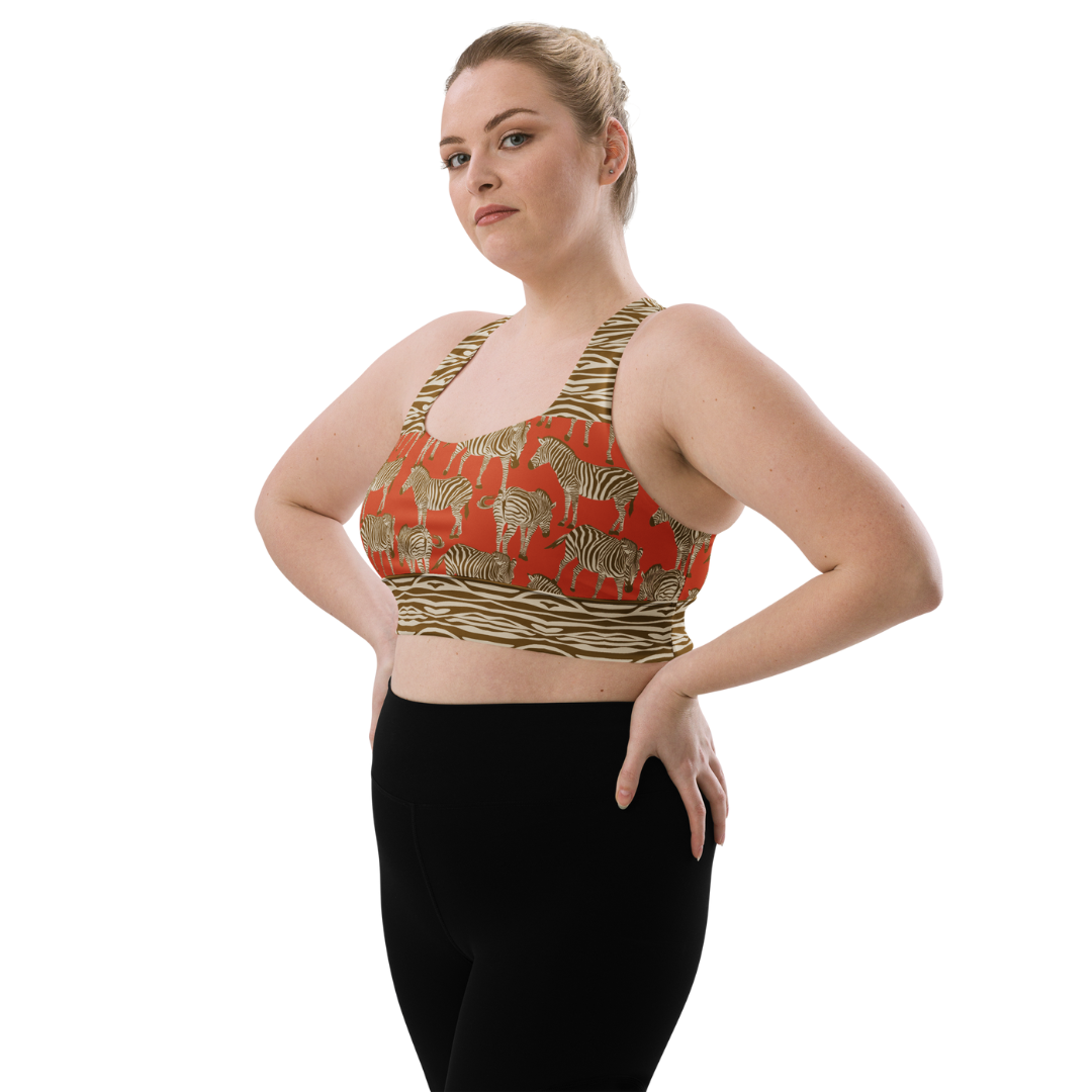RED ZEBRA Sports Bra | WILDwear