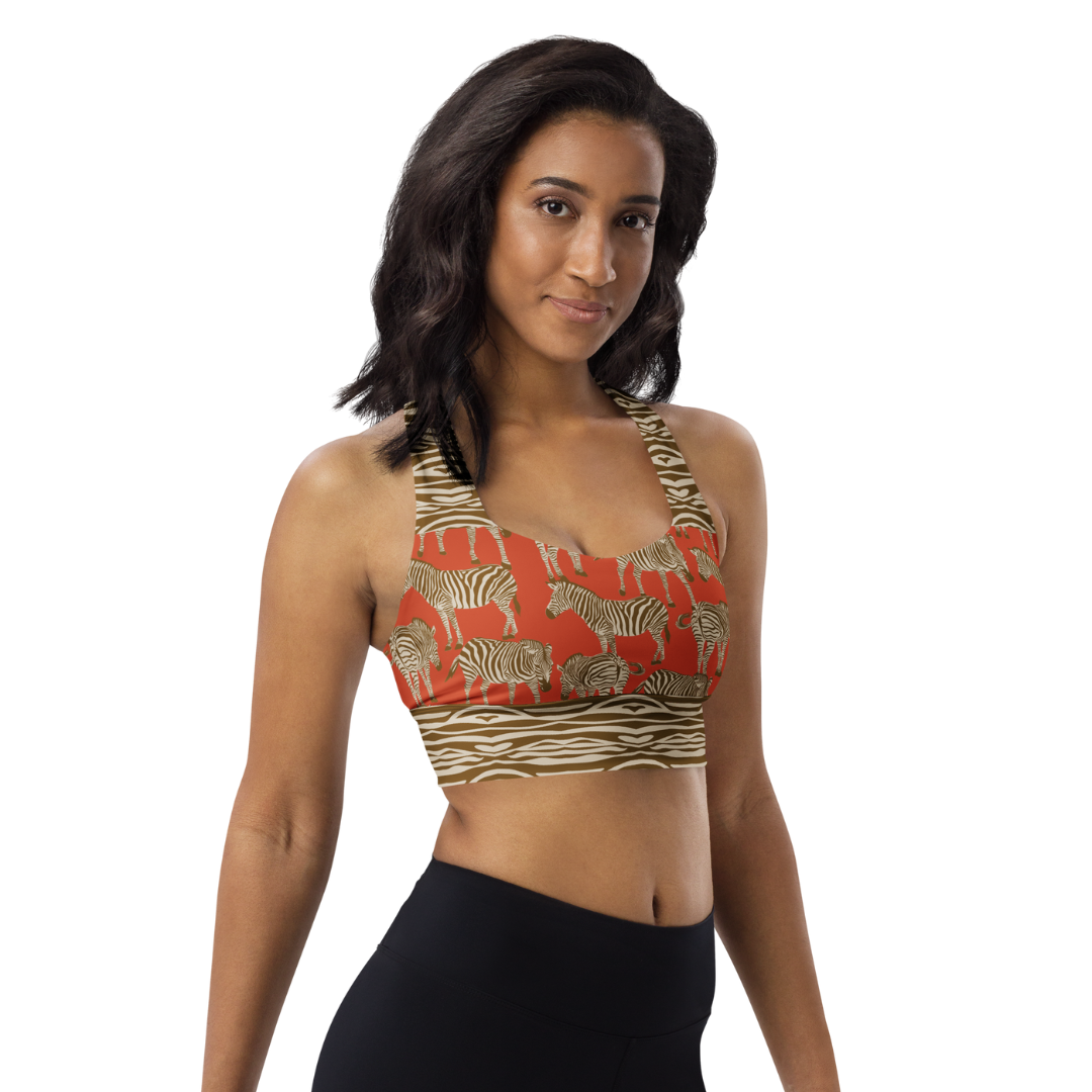 RED ZEBRA Sports Bra | WILDwear
