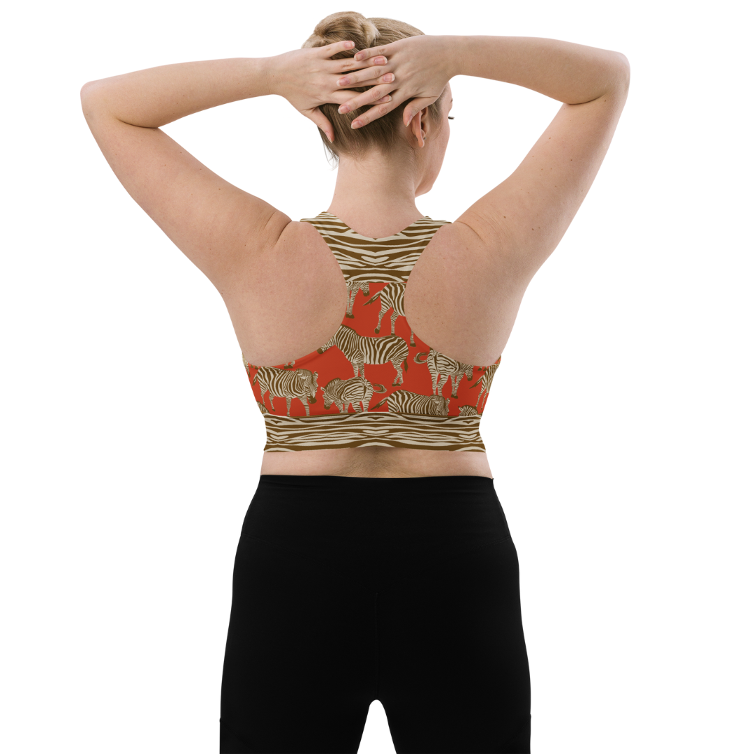 RED ZEBRA Sports Bra | WILDwear