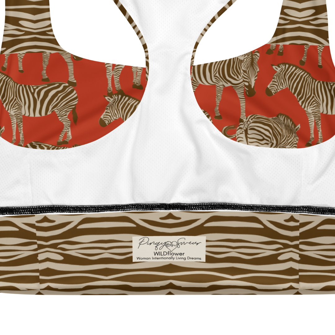 RED ZEBRA Sports Bra | WILDwear