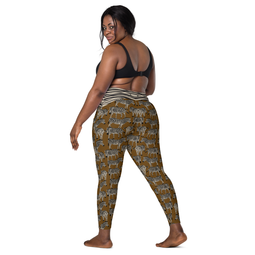 BROWN ZEBRA Leggings | WILDwear