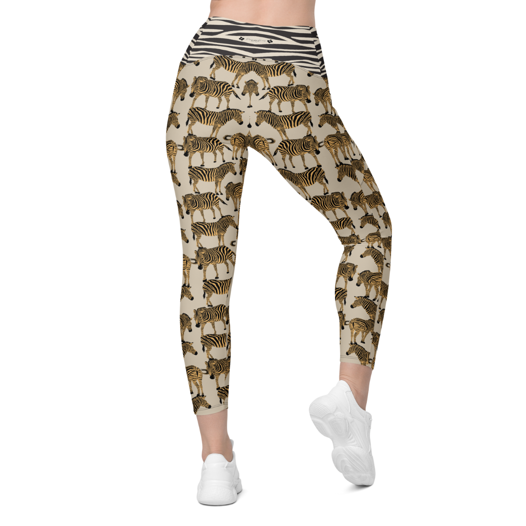 BEIGE ZEBRA Leggings | WILDwear