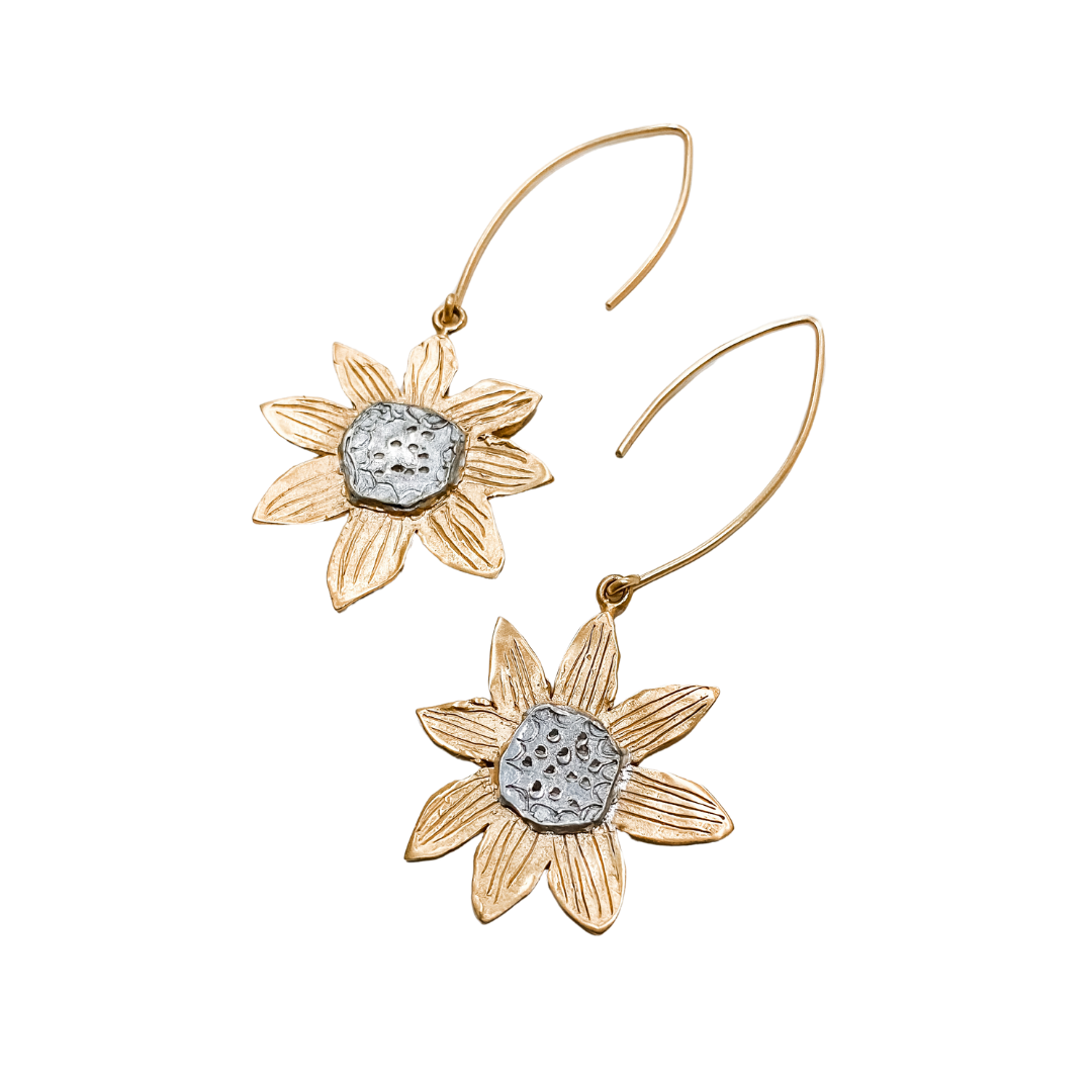 WILD AT HEART Engraved Earrings