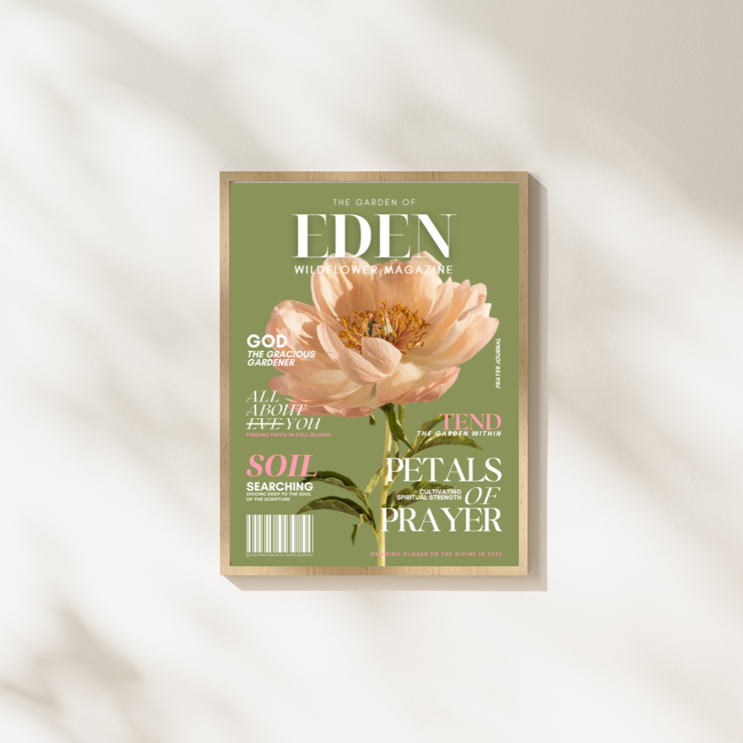 PRAYER JOURNAL 01: THE GARDEN OF EDEN | 12 Weeks