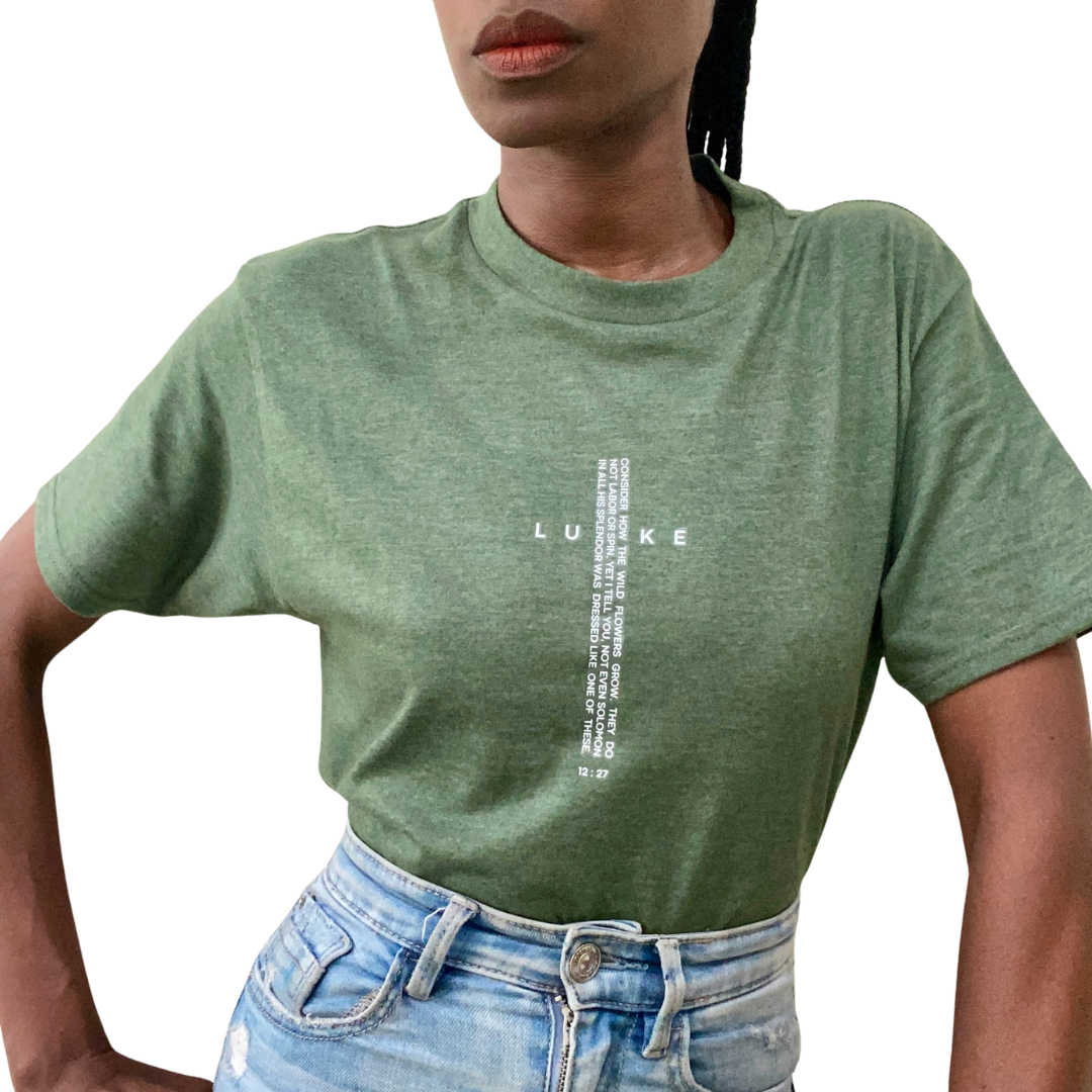 CONSIDER THE WILD FLOWERS | Flower Power Collection T-Shirt