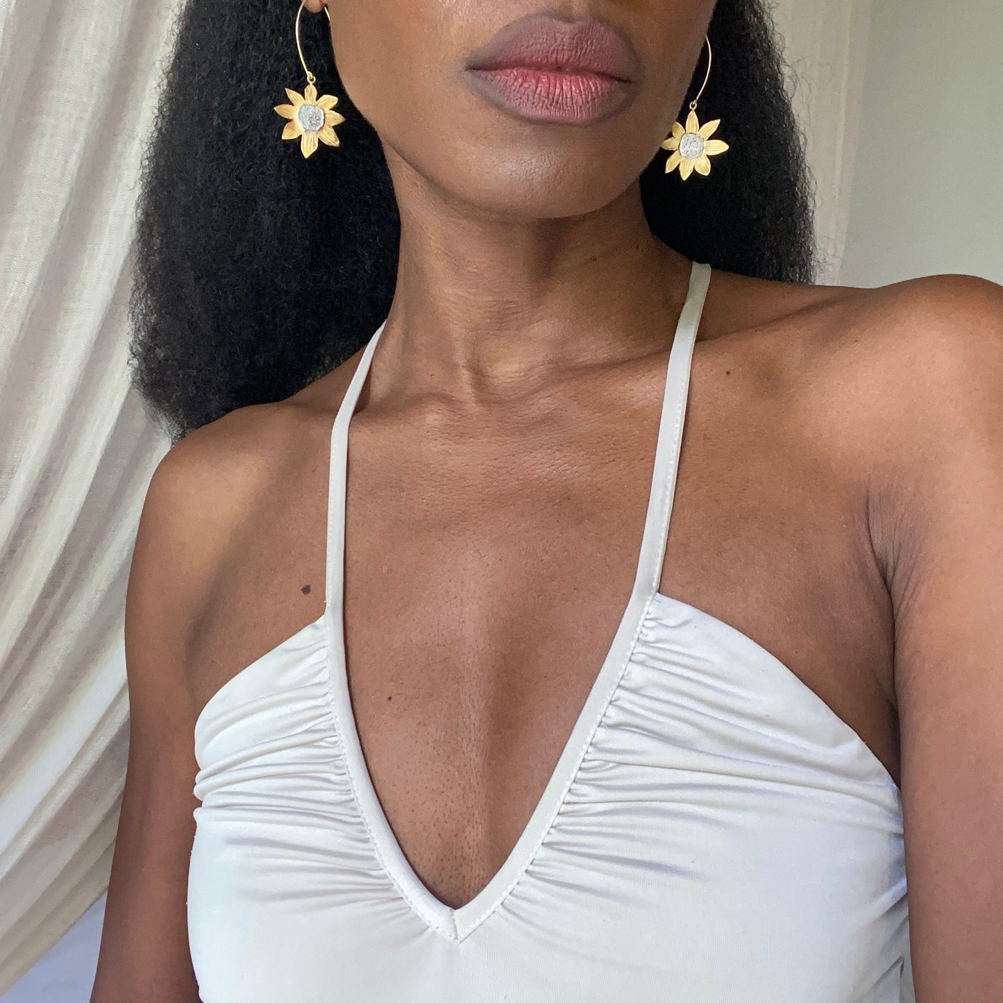 WILD AT HEART Engraved Earrings