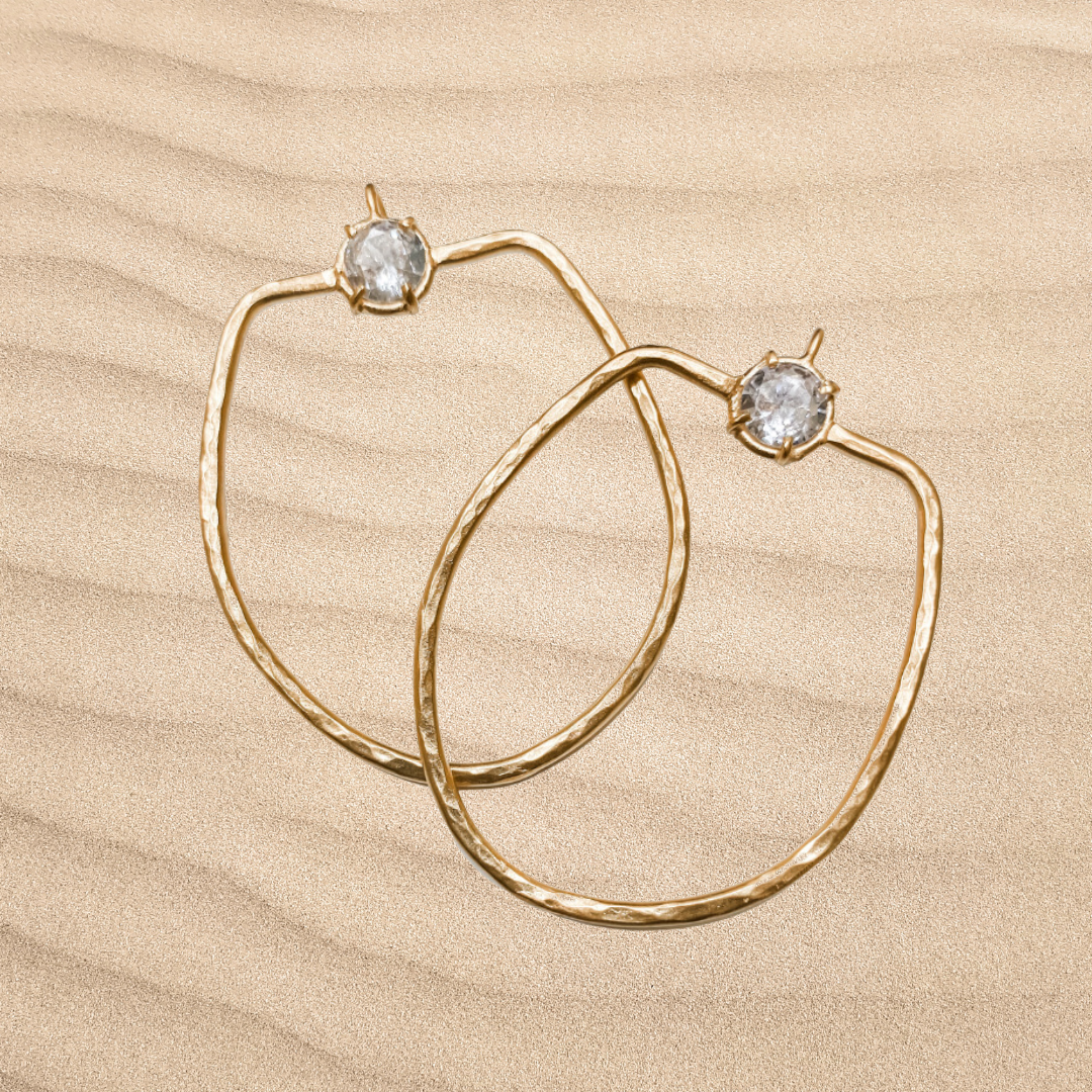 COSMOS Hoop Earrings