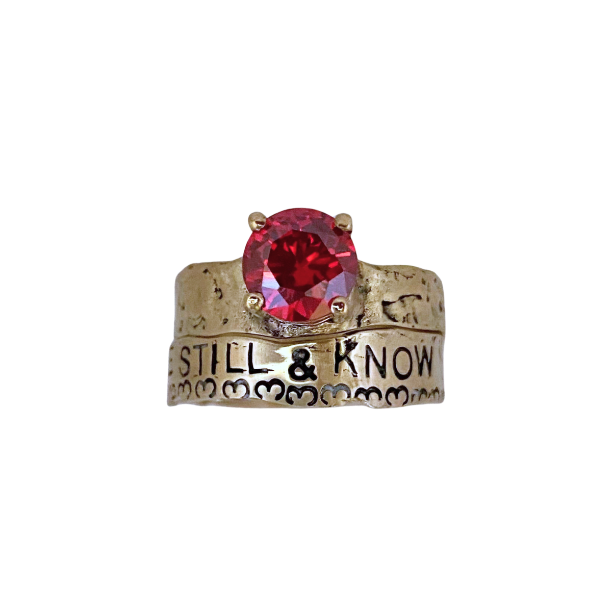 BE STILL & KNOW Ring | SayQred
