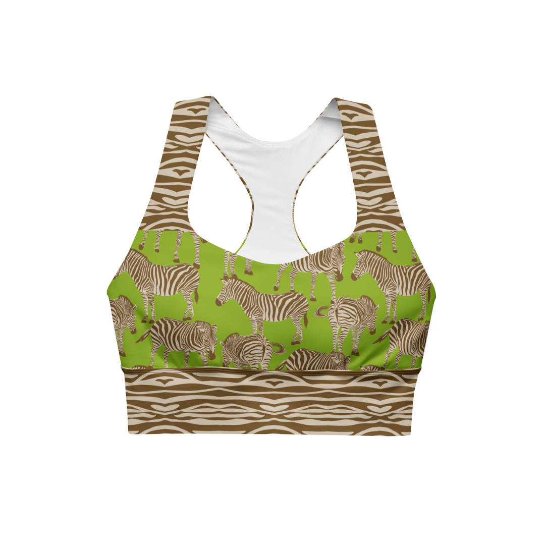 GREEN ZEBRA Sports Bra | WILDwear