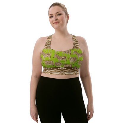 GREEN ZEBRA Sports Bra | WILDwear