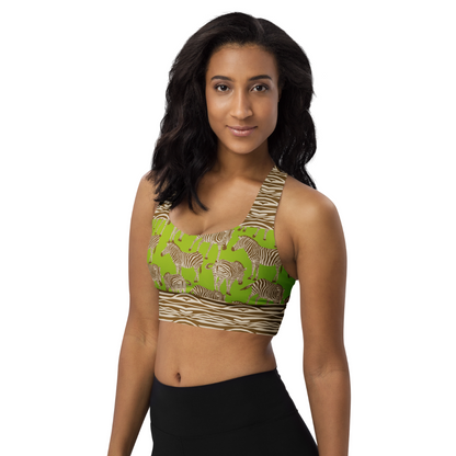 GREEN ZEBRA Sports Bra | WILDwear