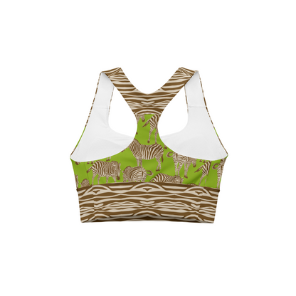 GREEN ZEBRA Sports Bra | WILDwear
