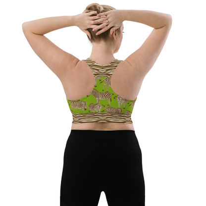 GREEN ZEBRA Sports Bra | WILDwear