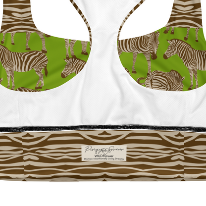 GREEN ZEBRA Sports Bra | WILDwear
