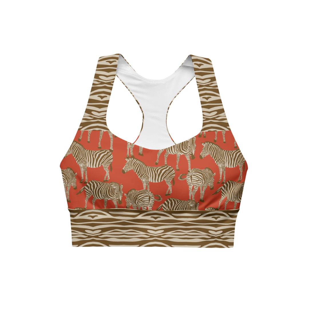 RED ZEBRA Sports Bra | WILDwear