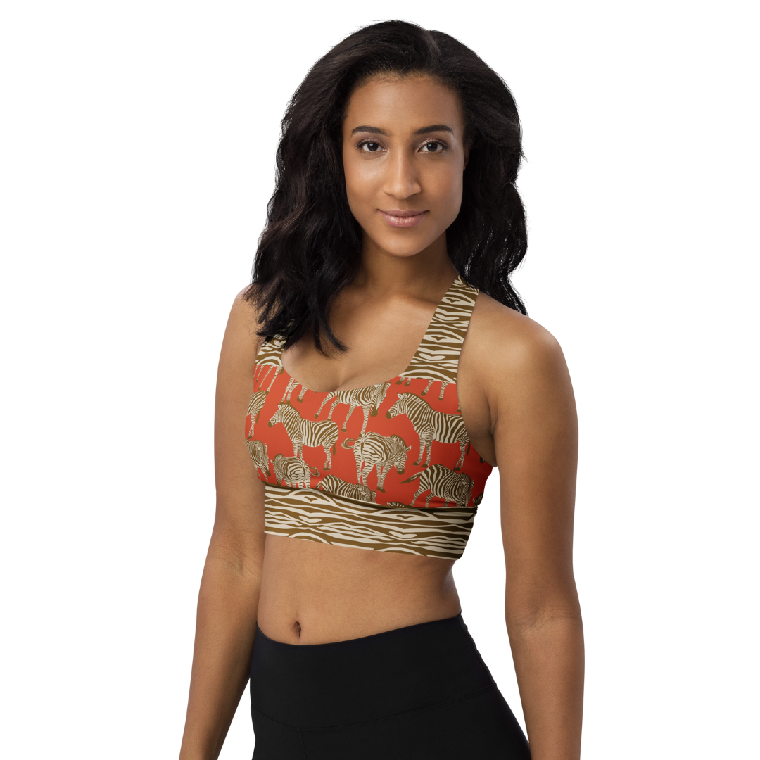 RED ZEBRA Sports Bra | WILDwear