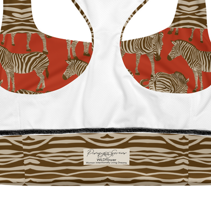 RED ZEBRA Sports Bra | WILDwear