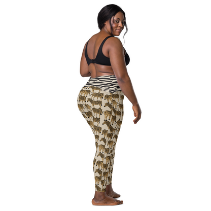 BEIGE ZEBRA Leggings | WILDwear
