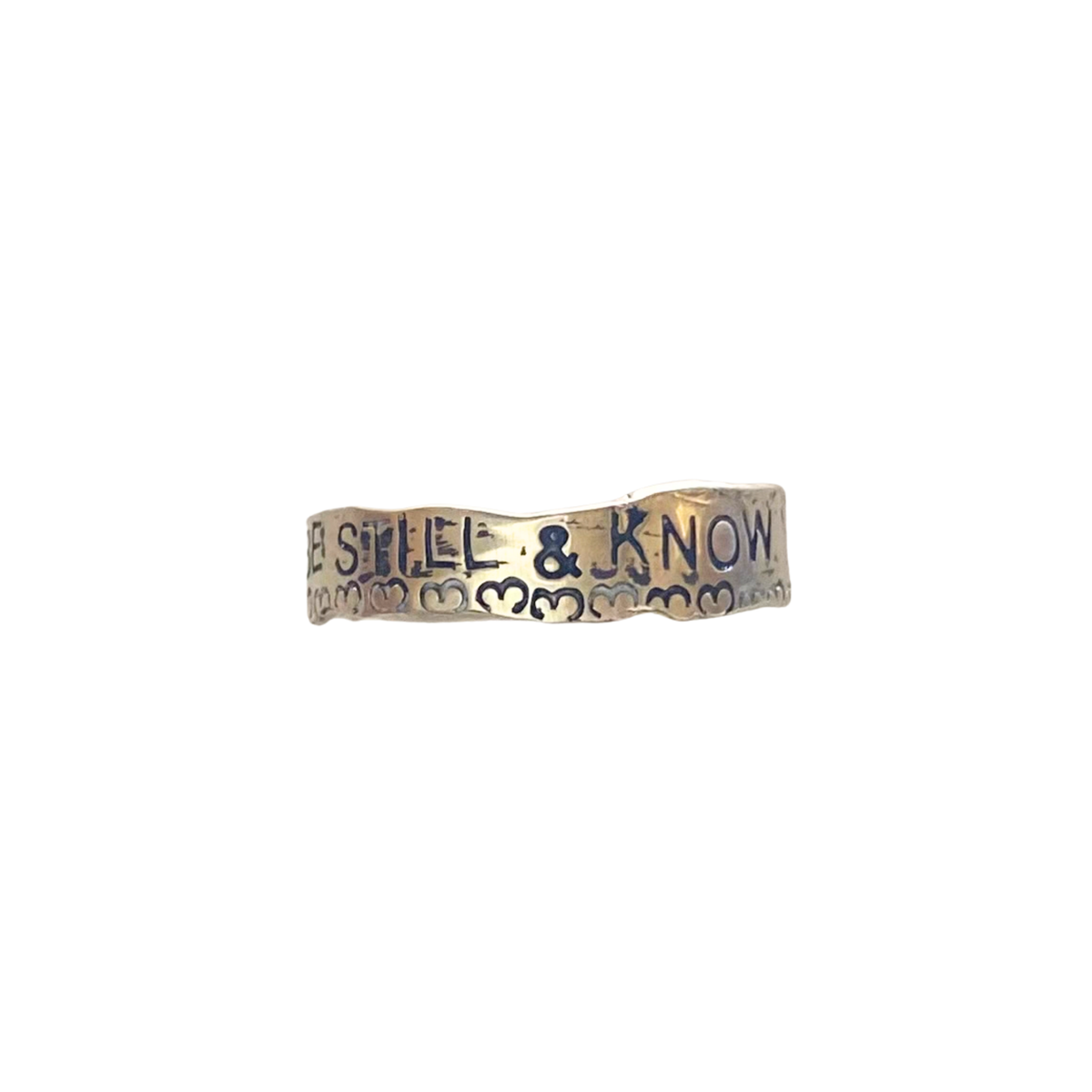 BE STILL & KNOW Ring | SayQred