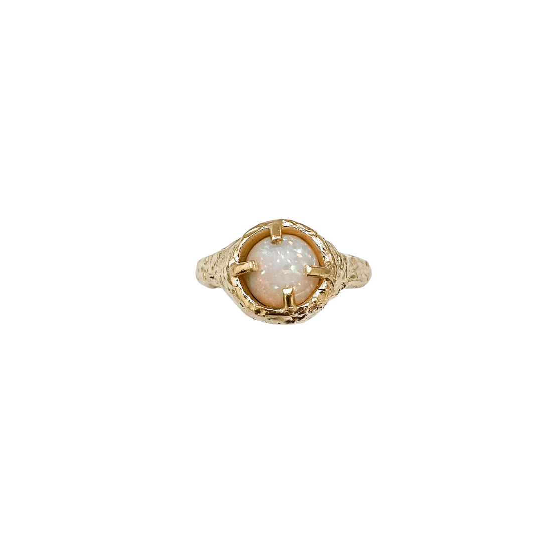 OPAL MOON Pinky Ring