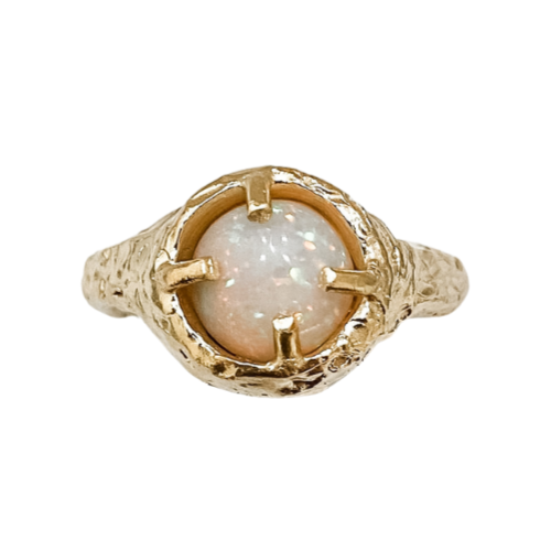 OPAL MOON Pinky Ring