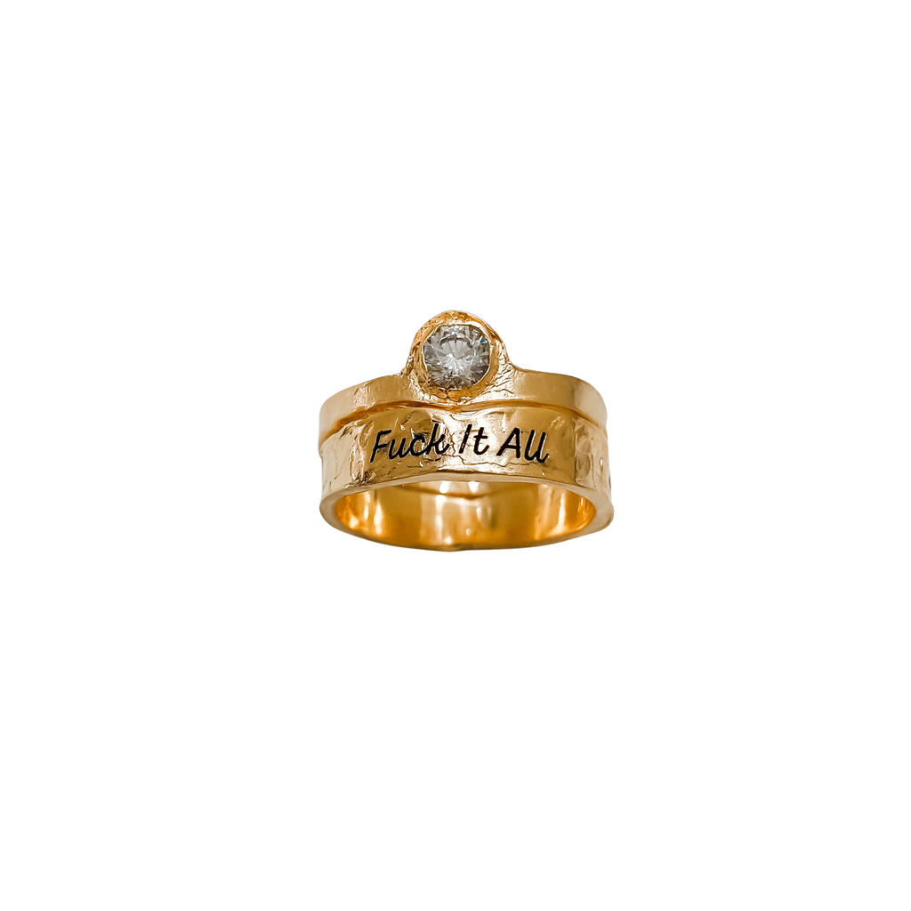 FUCK IT ALL Ring | SayQred