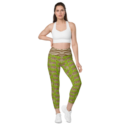 GREEN ZEBRA Leggings | WILDwear