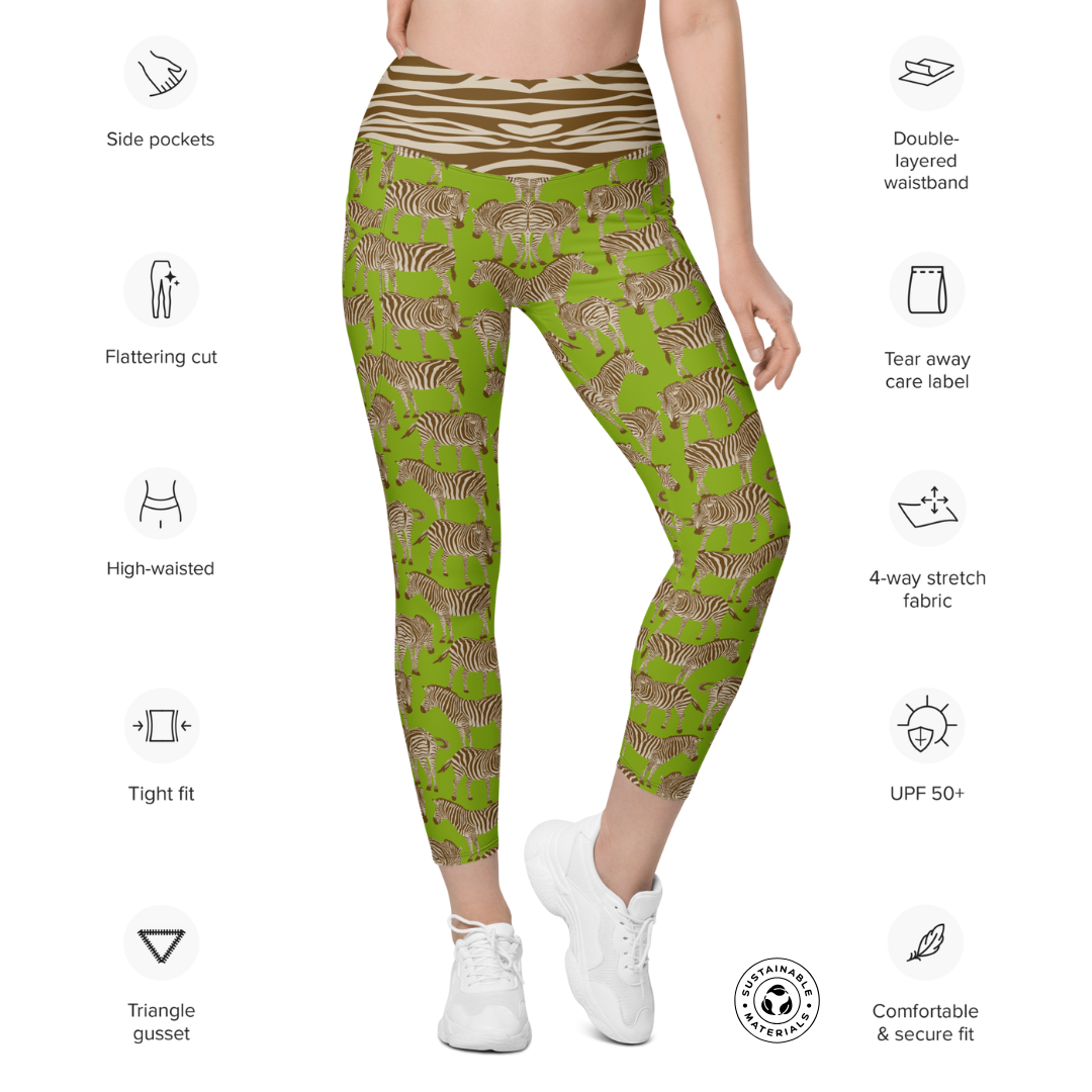 GREEN ZEBRA Leggings | WILDwear