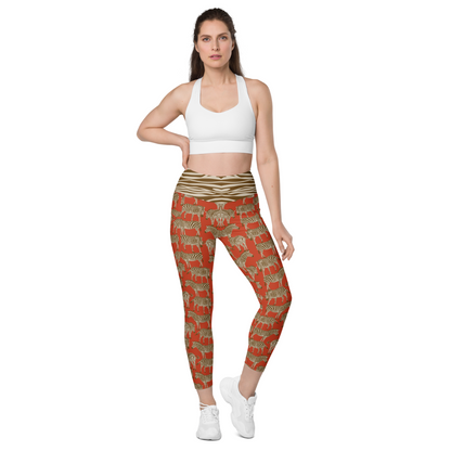 RED ZEBRA Leggings | WILDwear