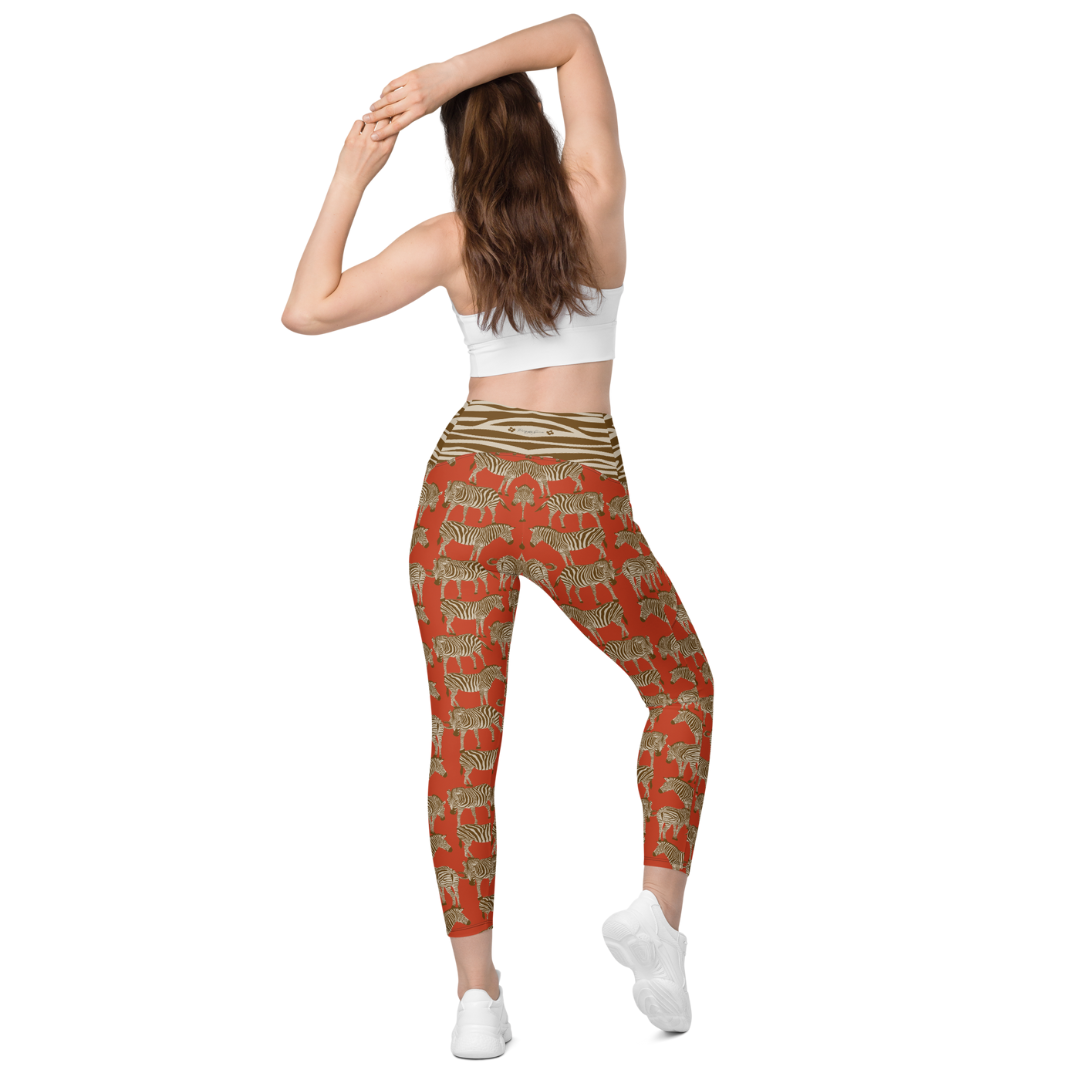 RED ZEBRA Leggings | WILDwear