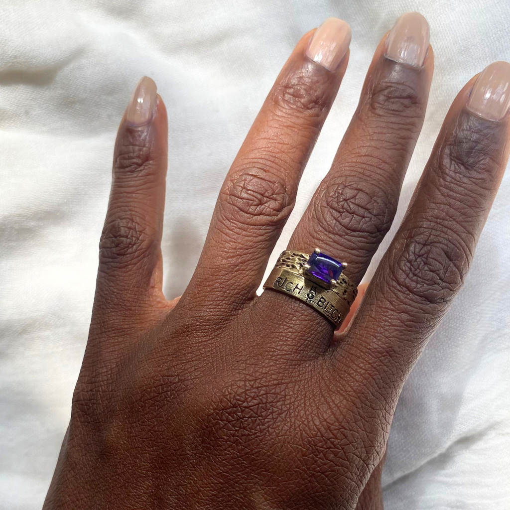 RICH $ BITCH Ring | SayQred