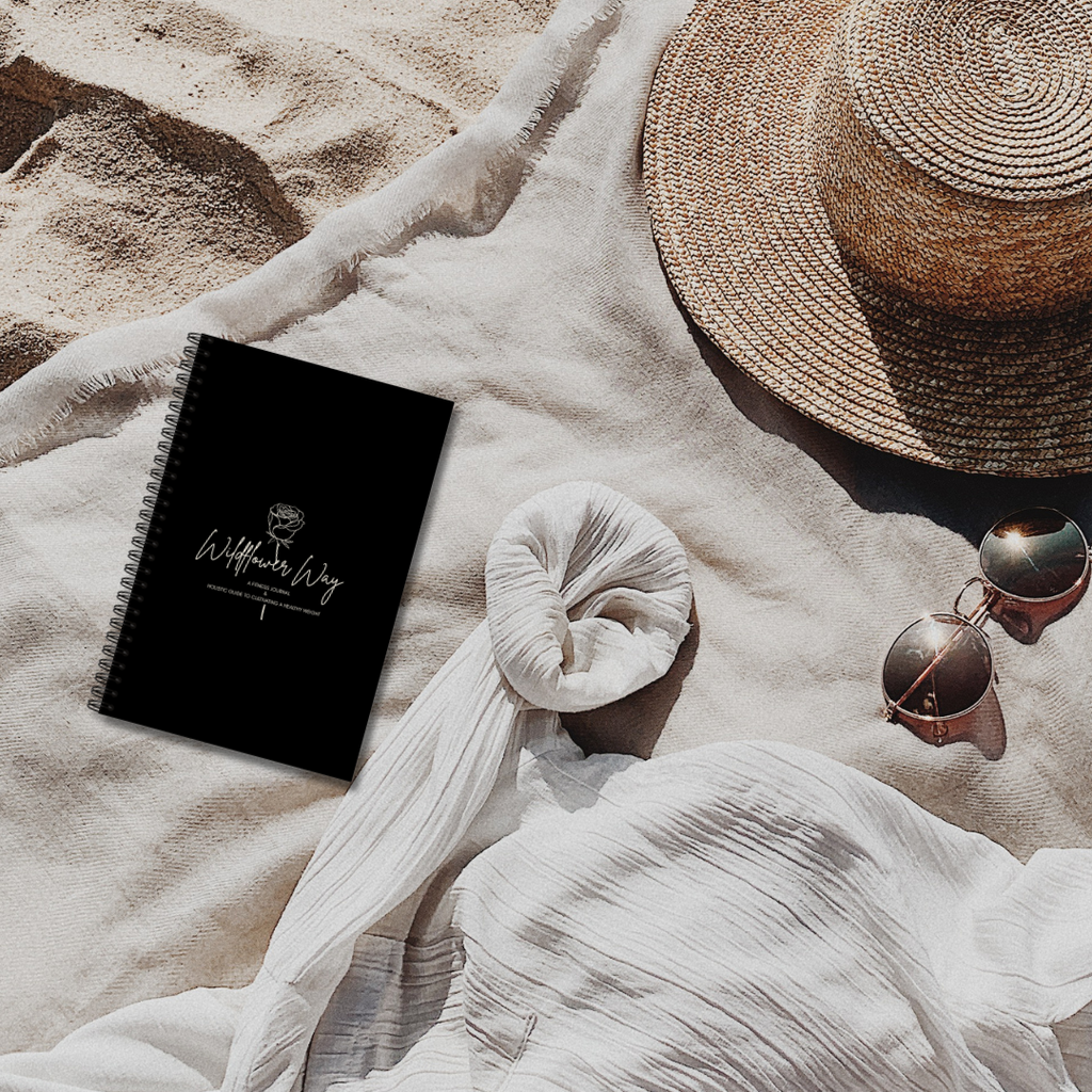 Wildflower Way: A Fitness Journal & Holistic Guide To Cultivating A Healthy Weight | Paperback Journal-Planner