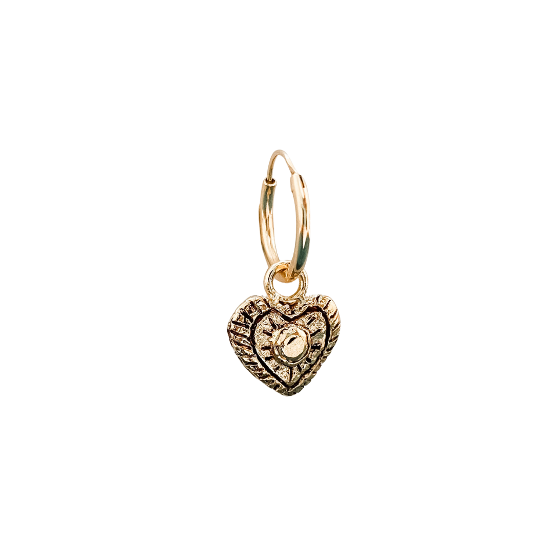 HEART OF GOLD Singlet Earring