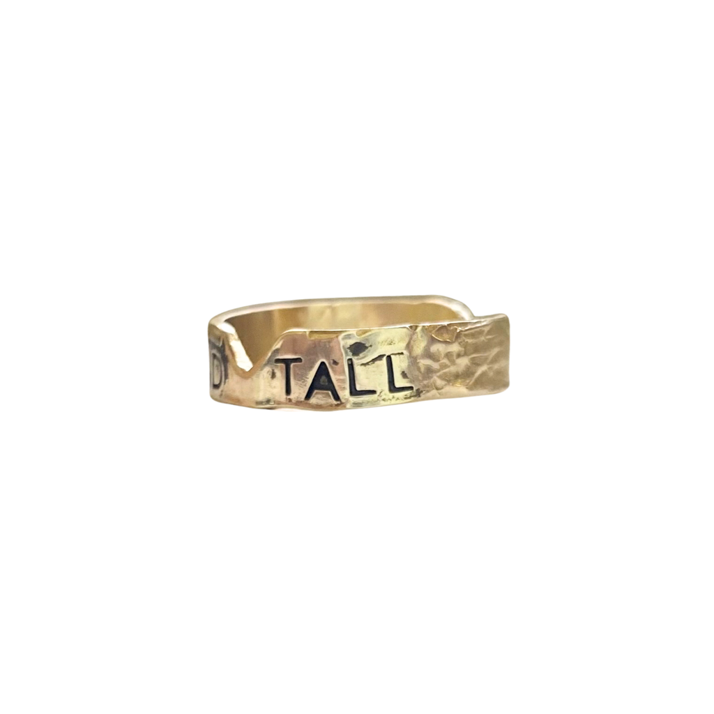 STAND TALL Ring | SayQred