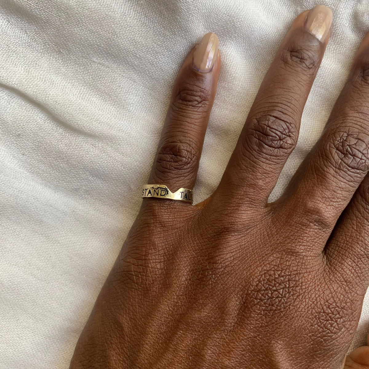 STAND TALL Ring | SayQred