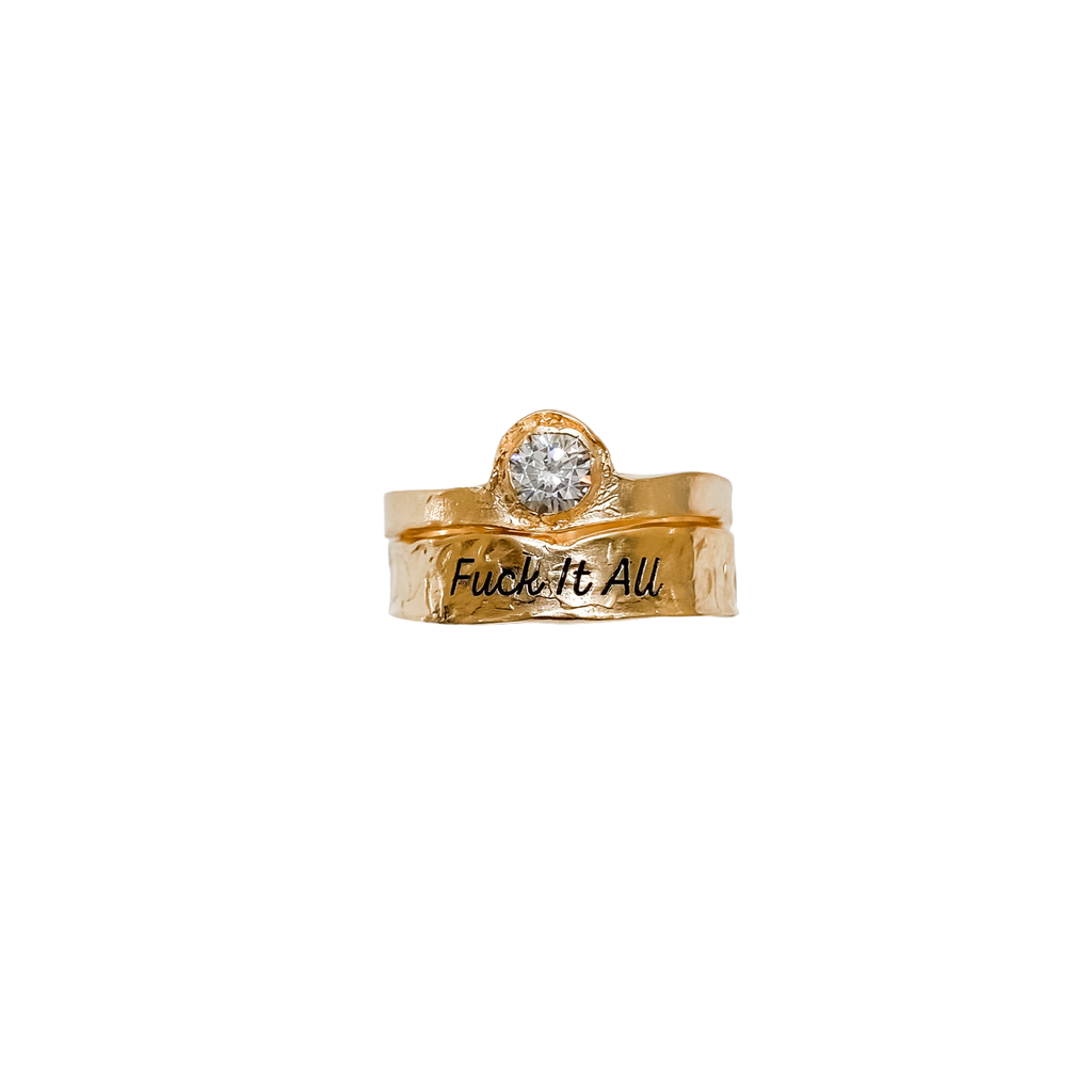FUCK IT ALL Ring | SayQred