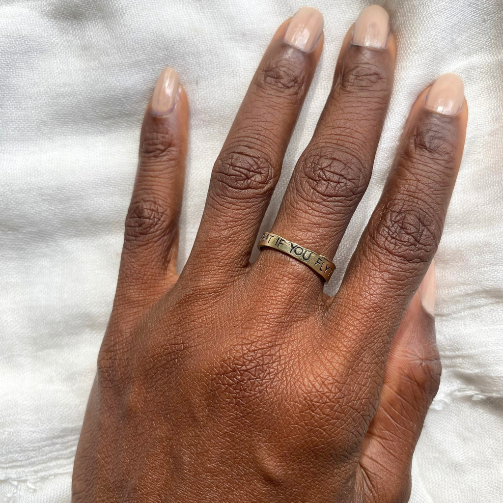 WHAT IF YOU FLY Ring | SayQred