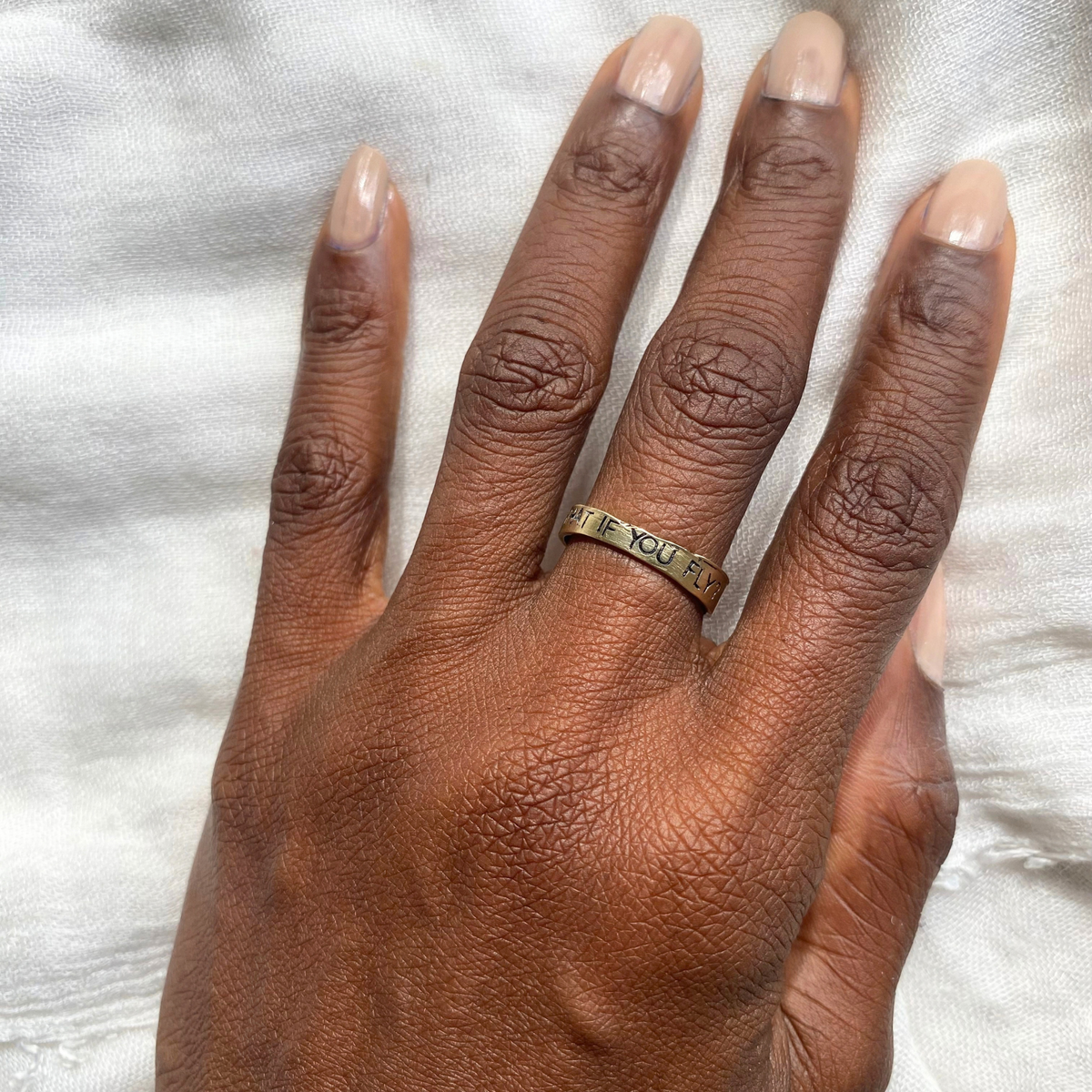 WHAT IF YOU FLY Ring | SayQred