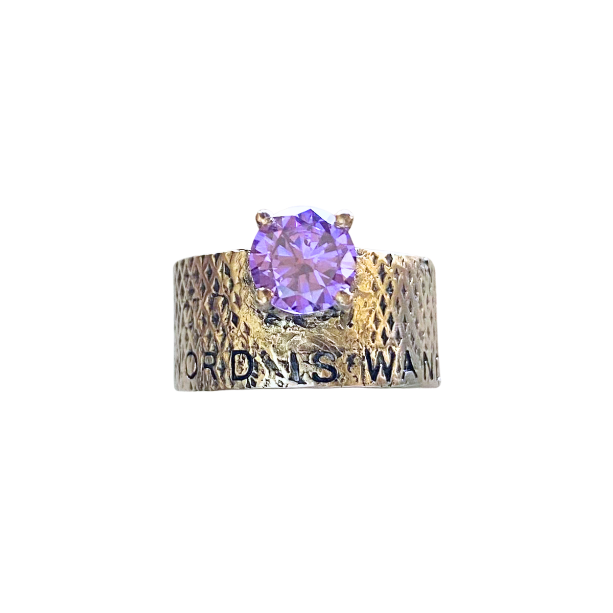 WORD IS WAND Ring | SayQred