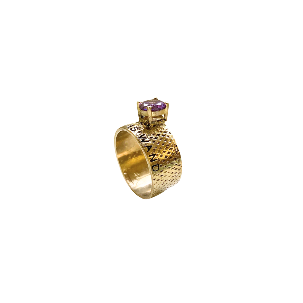 WORD IS WAND Ring | SayQred