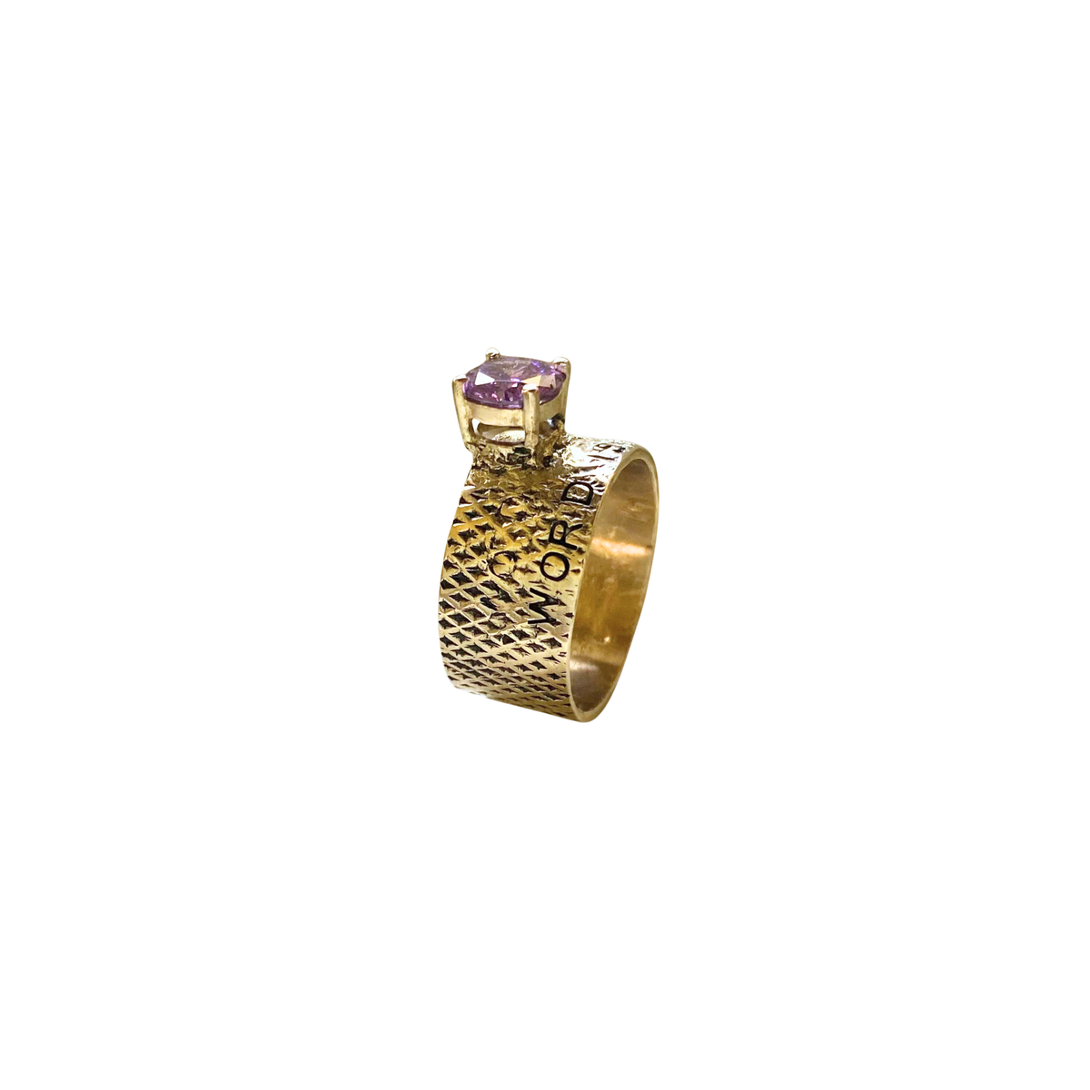 WORD IS WAND Ring | SayQred