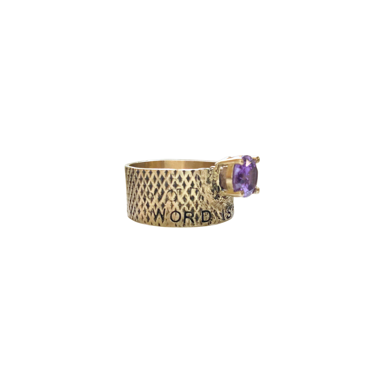 WORD IS WAND Ring | SayQred