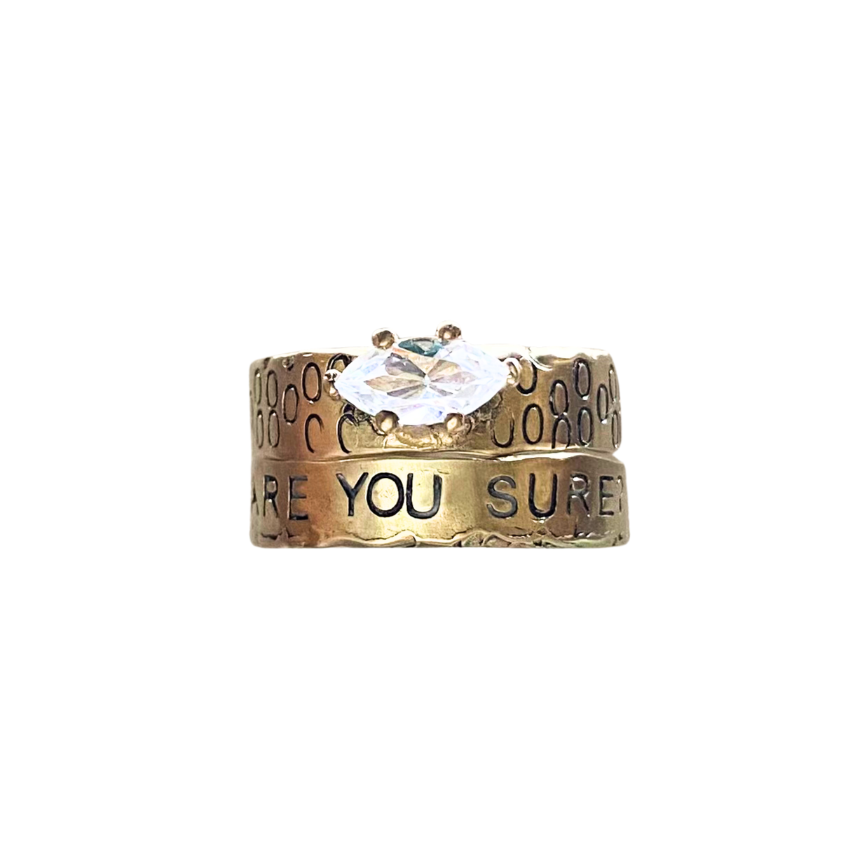 ARE YOU SURE Ring | SayQred