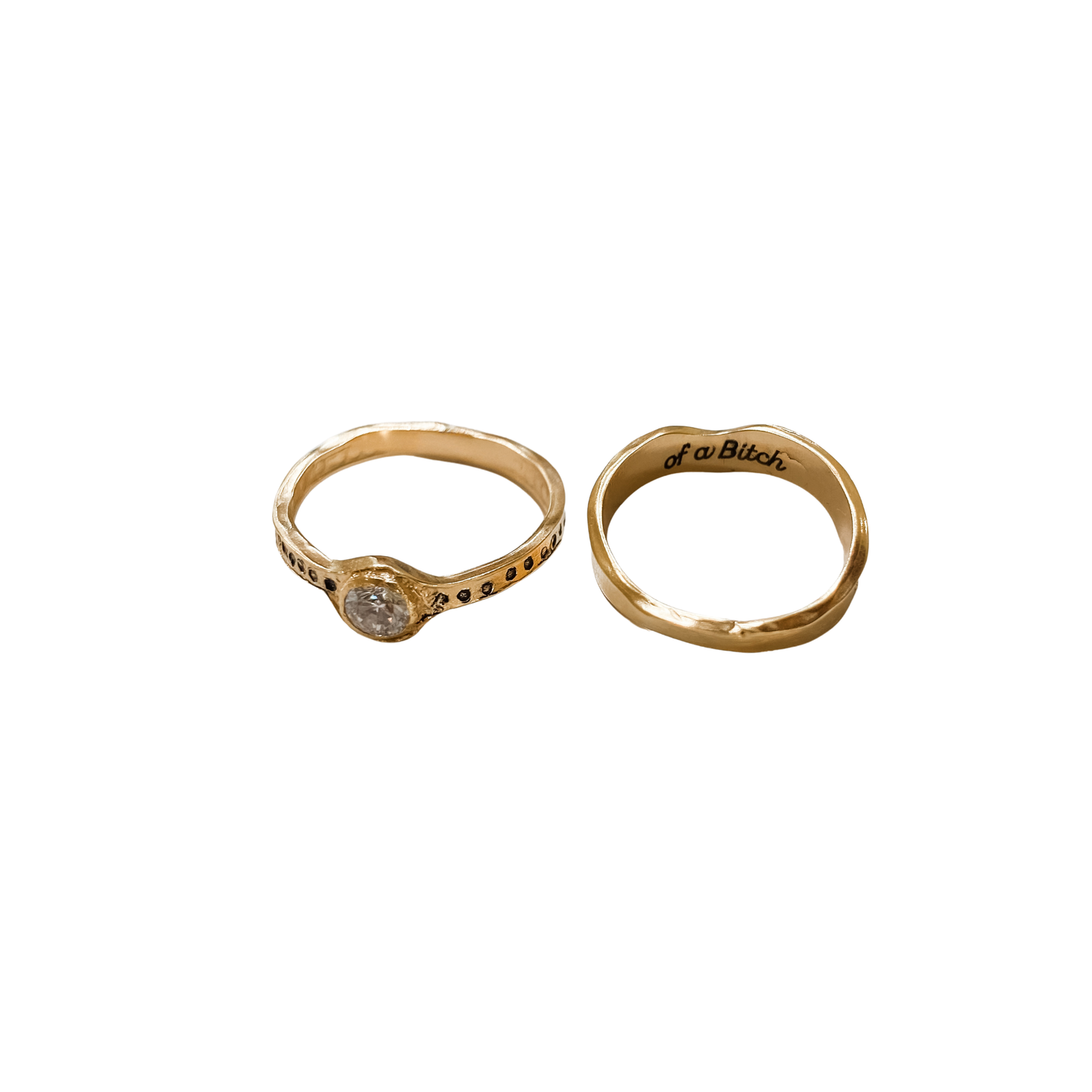 BE KIND (OF A BITCH) Ring | SayQred