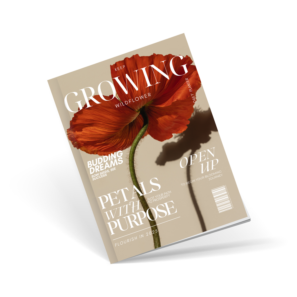 ISSUE 01: KEEP GROWING | Winter 2025 | Paperback Journal-Planner