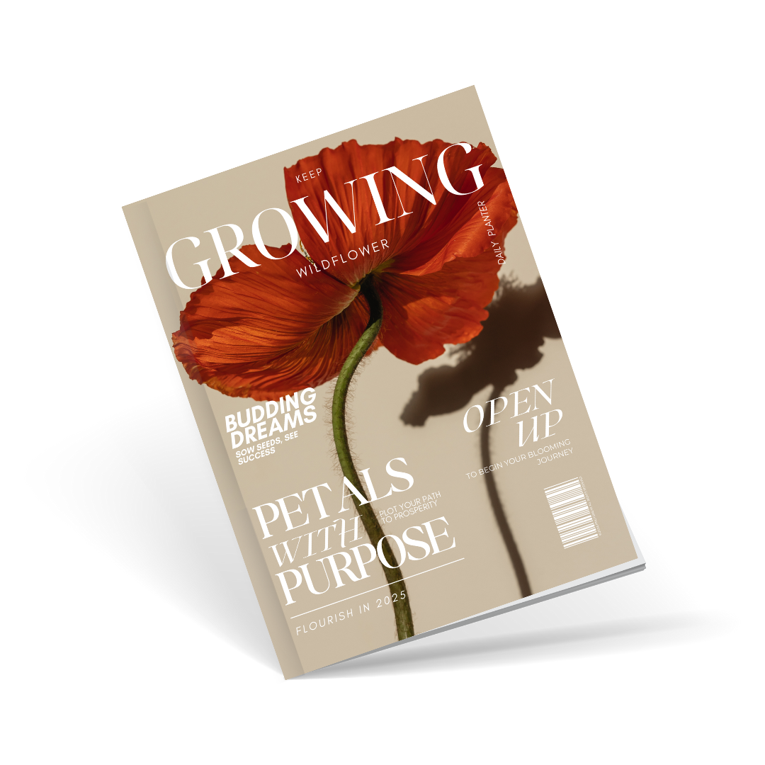 ISSUE 01: KEEP GROWING | Winter 2025 | Paperback Journal-Planner