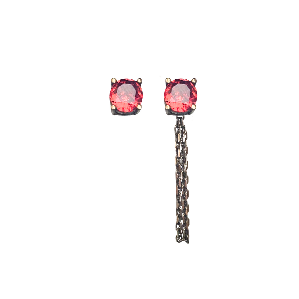 RED Round Jacket Earrings | SayQred (Copy)