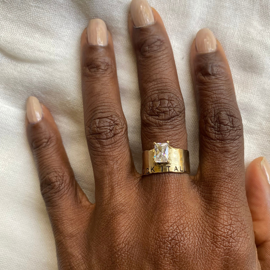 FUCK IT ALL Ring | SayQred