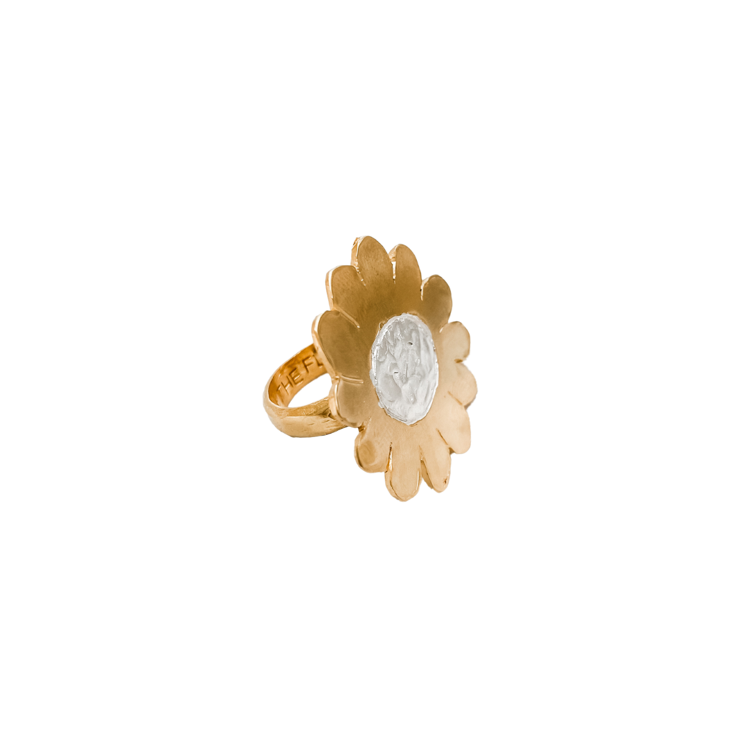 GROW WITH THE FLOW SunFlower Pinky Ring